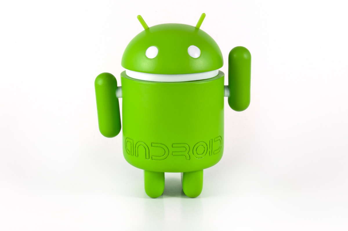 Greeting Google Android Mascot