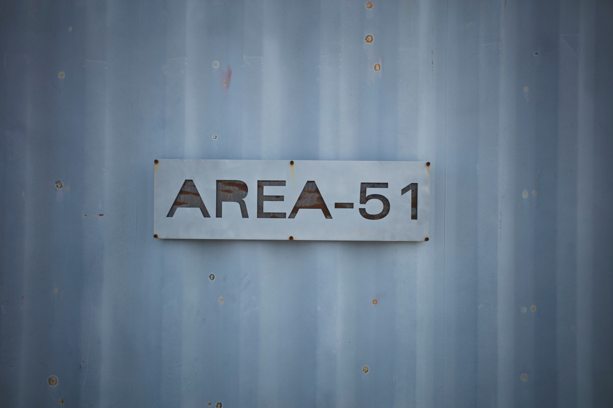 Alien Research Center Area 51 Sign