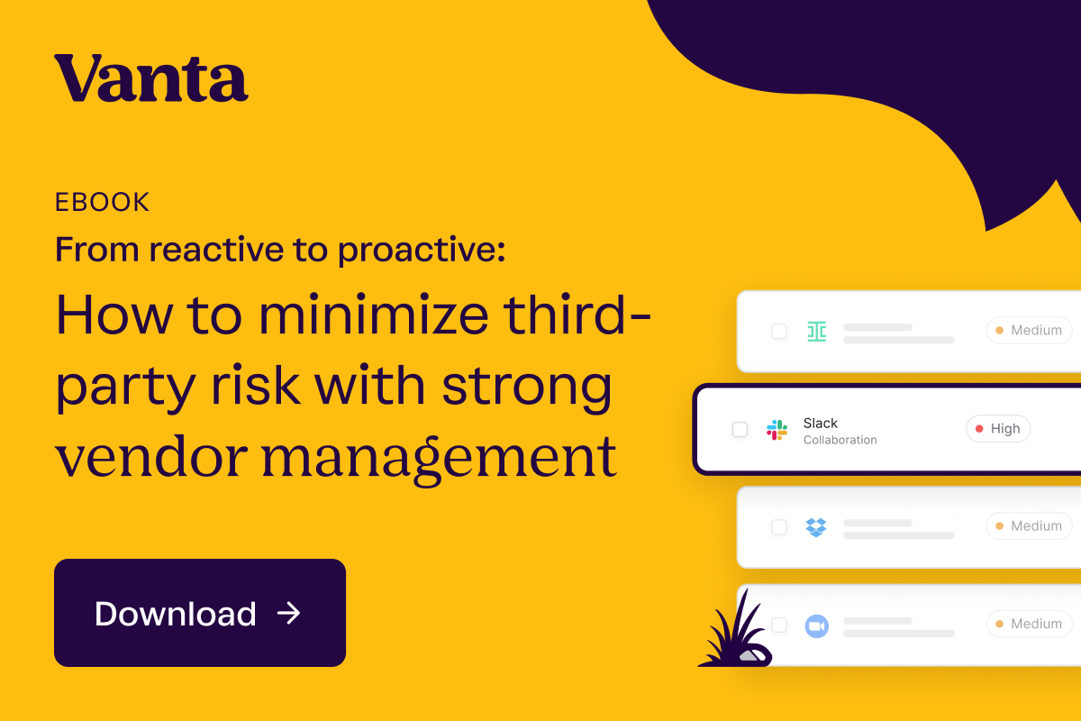 How to Minimise Third-Party Risk with Strong Vendor Management