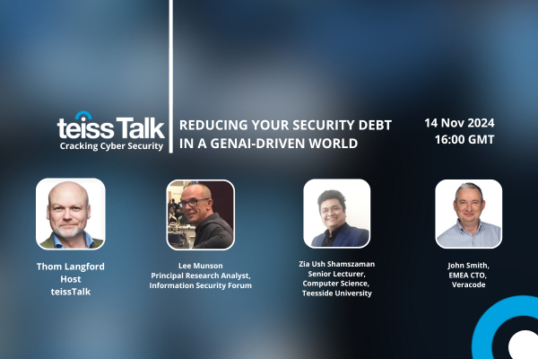 teissTalk: Reducing your security debt in a GenAI-driven world