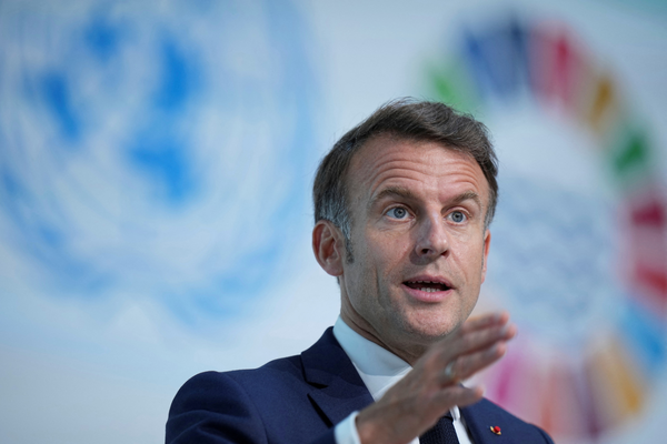 Macron to push for ban on social media for under-15s after school stabbing