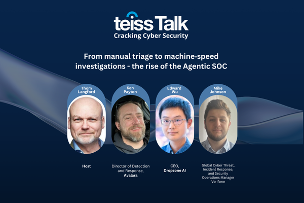 teissTalk:From manual triage to machine speed investigations - the rise of the Agentic SOC